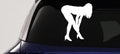 Sexy Girl Car Truck Window Decal Sticker Vinyl Automotive Decor-0