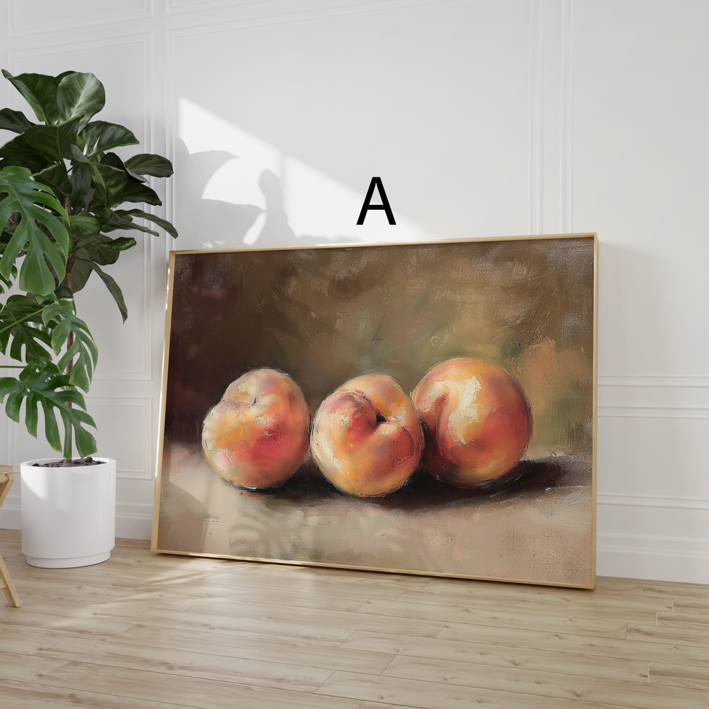 Moderne Vintage Kunst Poster · Geschenkidee · Stillleben Blumen Figuren Impressionistische Wandkunst · Dekoprint ohne Rahmen-2