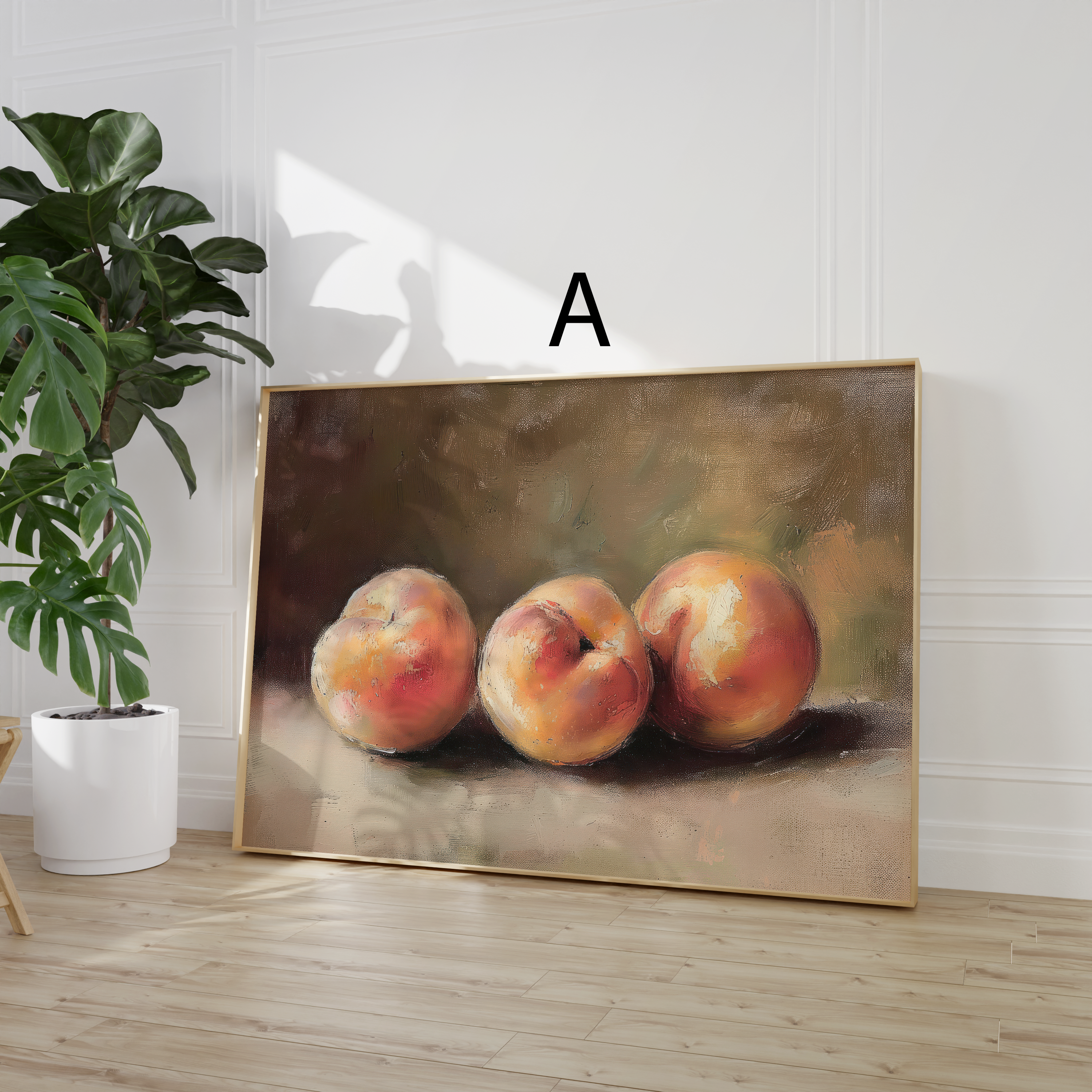 Moderne Vintage Kunst Poster · Geschenkidee · Stillleben Blumen Figuren Impressionistische Wandkunst · Dekoprint ohne Rahmen-2