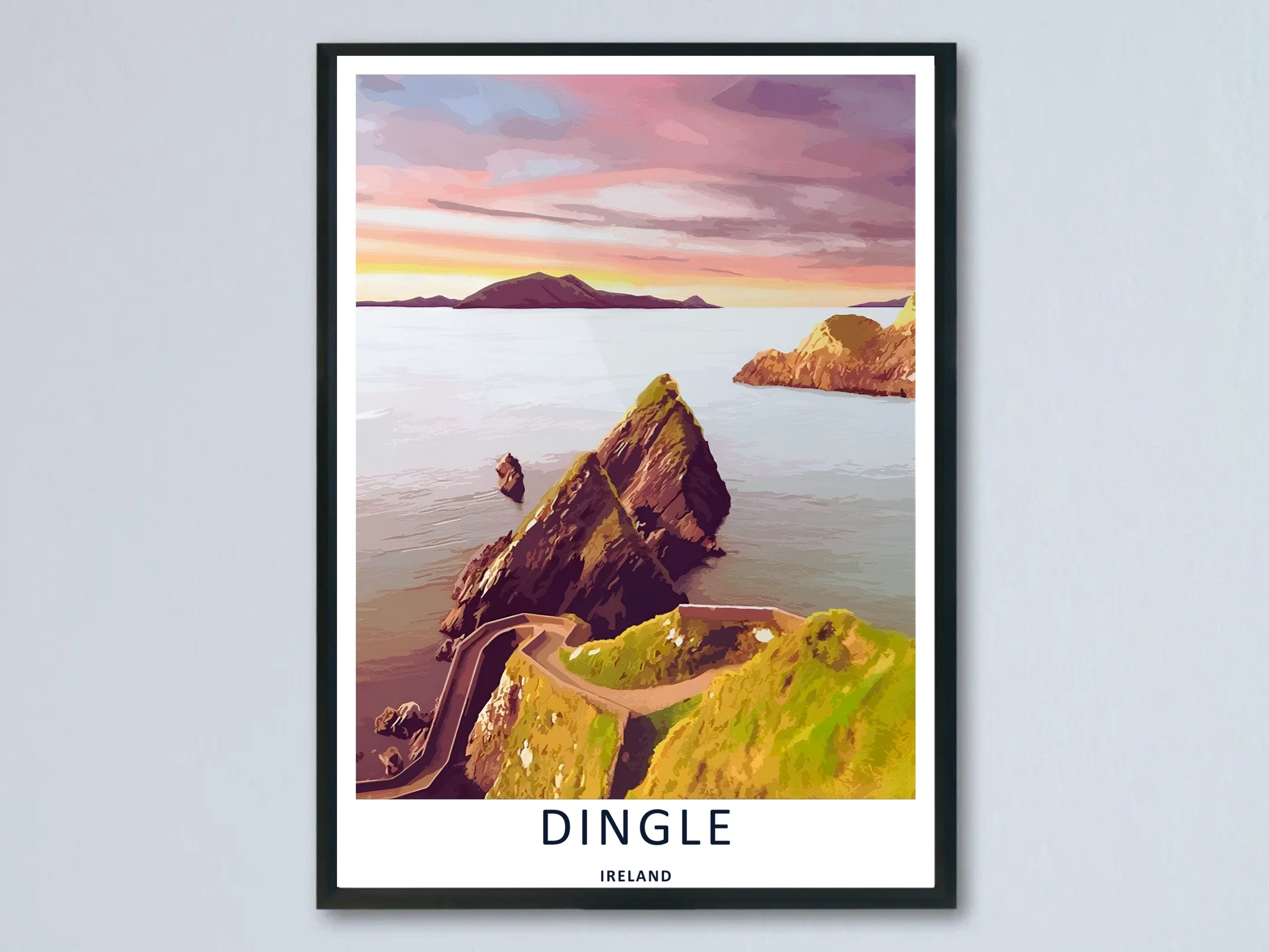Dingle Ireland Dunmore Head Coastal Print | Wild Atlantic Way Wall Art-0