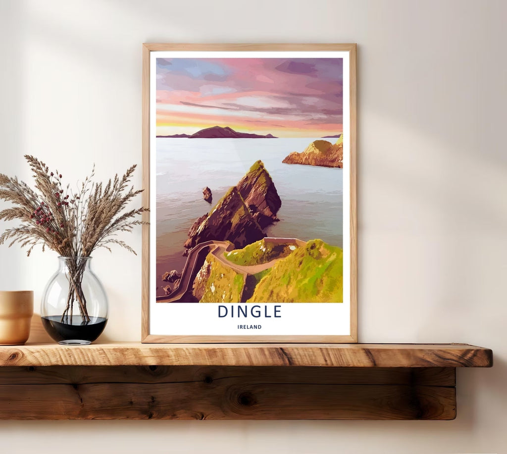 Dingle Ireland Dunmore Head Coastal Print | Wild Atlantic Way Wall Art-3