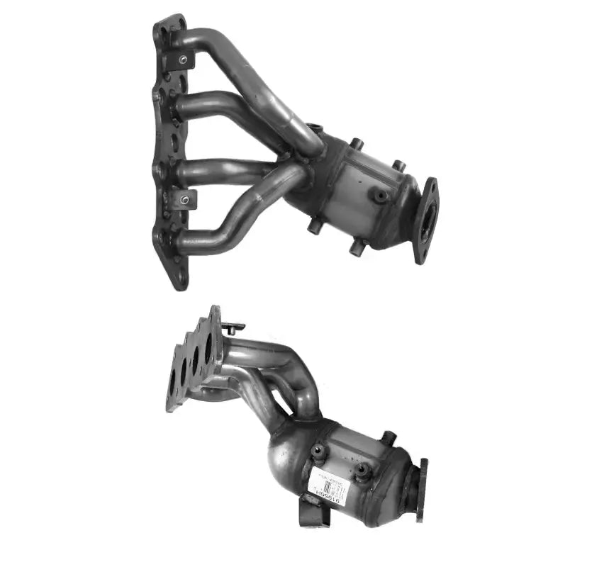 Katalysator Kat E-Prüfzeichen Homologiert Abgasanlage bis EURO 5 E-Prüfzeichen für HYUNDAI i20 1.4 Für G4FA Motor maniverter u.a.