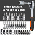 Set de clés plates et douilles 46 pieces chrome vanadium