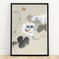 Ohara Koson Insects Near Bindweed 1900 1930 Japanese Art Print-0