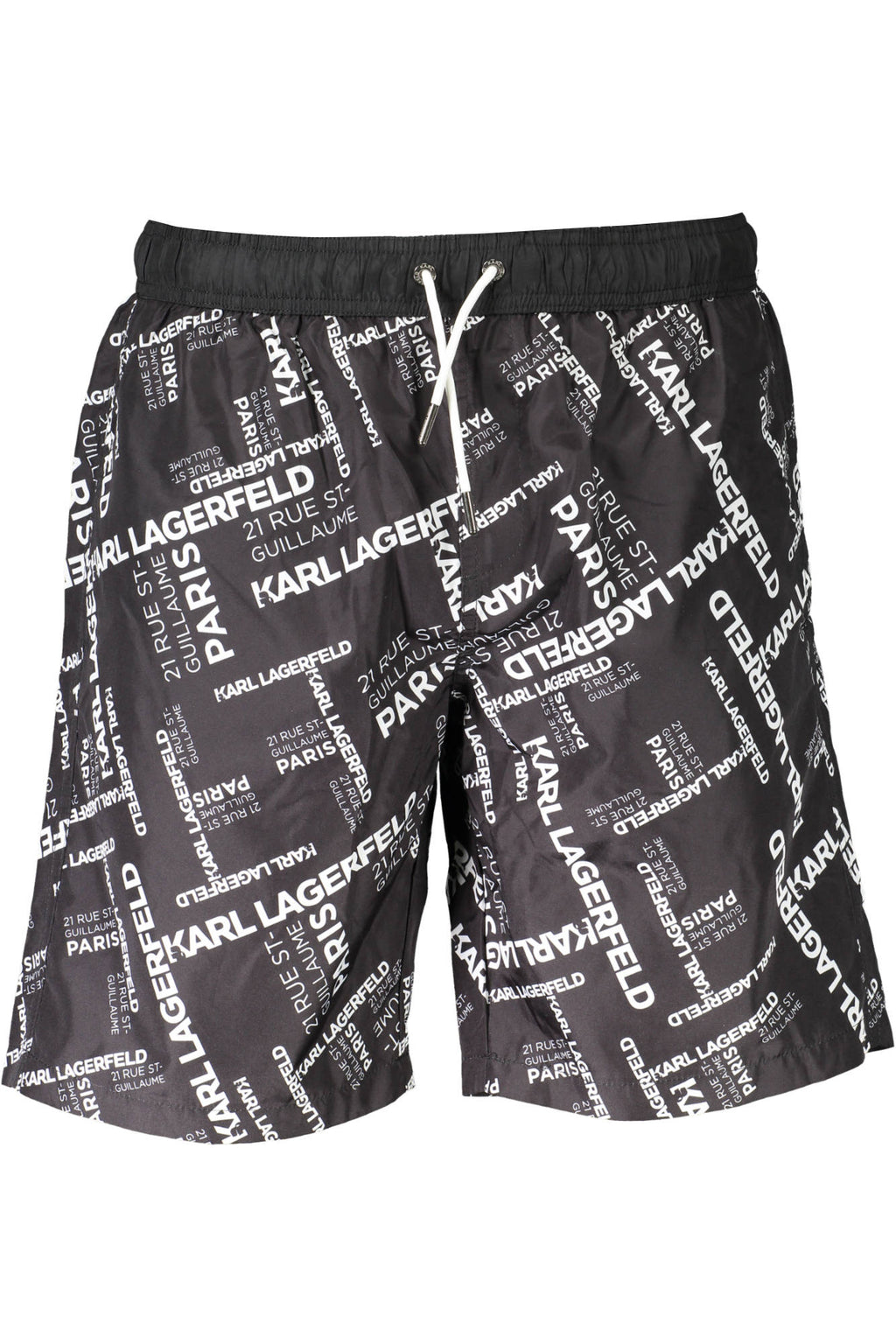 KARL LAGERFELD BEACHWEAR SWIMSUIT PARTS UNDER MAN BLACK-0