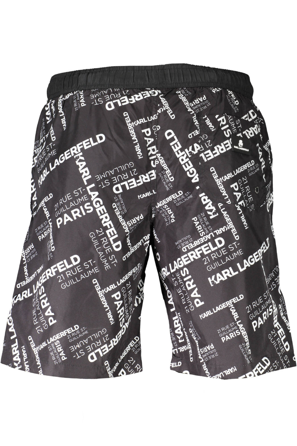 KARL LAGERFELD BEACHWEAR SWIMSUIT PARTS UNDER MAN BLACK-1