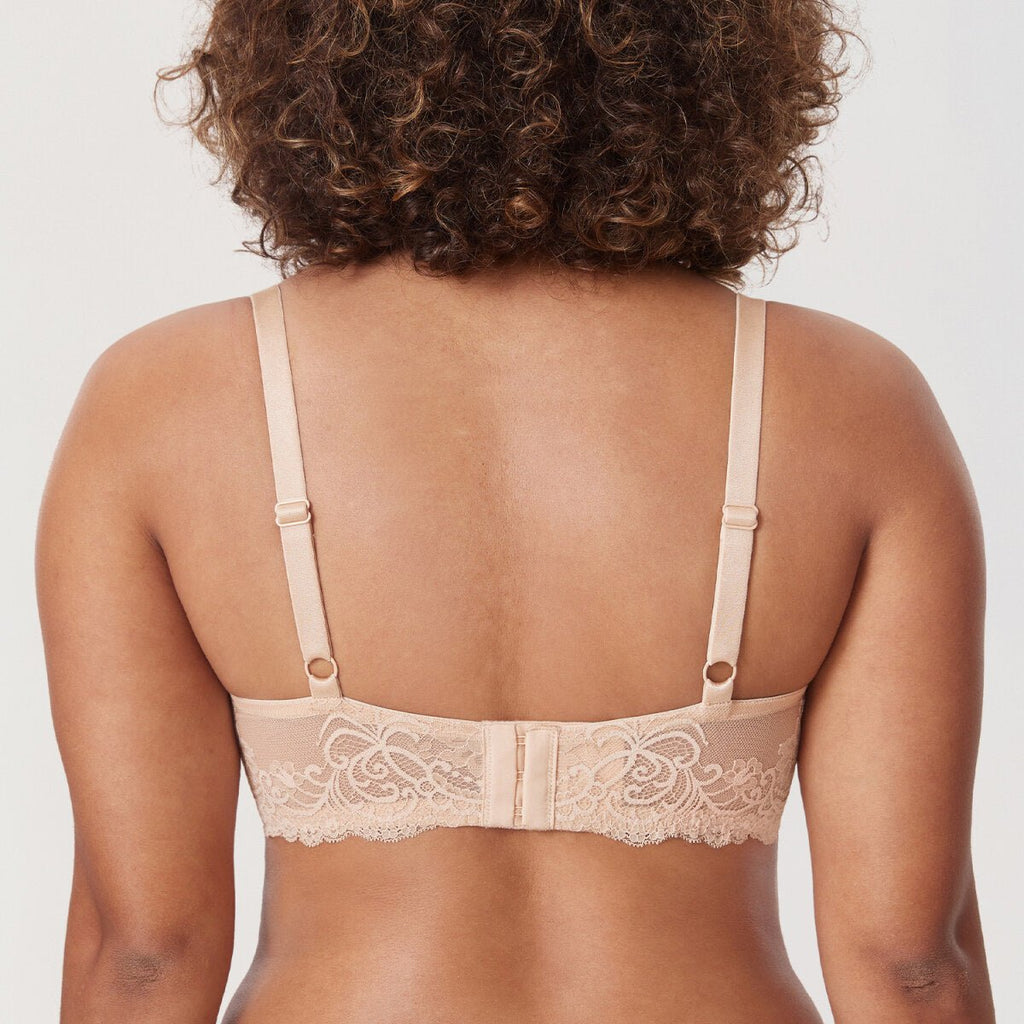 Sheer Mesh Full Coverage Underwire Bra-4