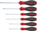 Wiha screwdriver set 362k6so | 6-piece torx® | multi-component handles | round blade | 1 piece - 07155 - 07155